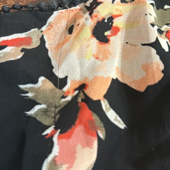 Addition Elle Michel Studio High Low Floral Vneck Dress Size 22 - Picture 14 of 14